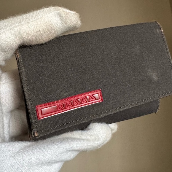 Prada Nylon Key Case Holder 6 Rings Missing 1 - Picture 11 of 14